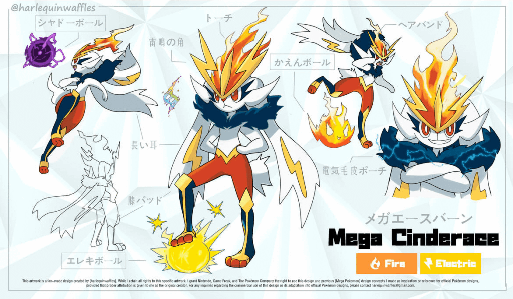 MEGA CINDERACE By HarlequinWaffles
