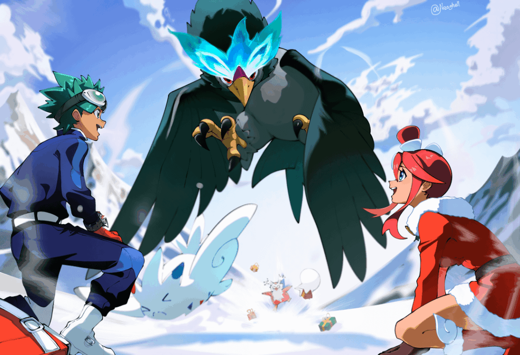 A Pokemon commission I just finished