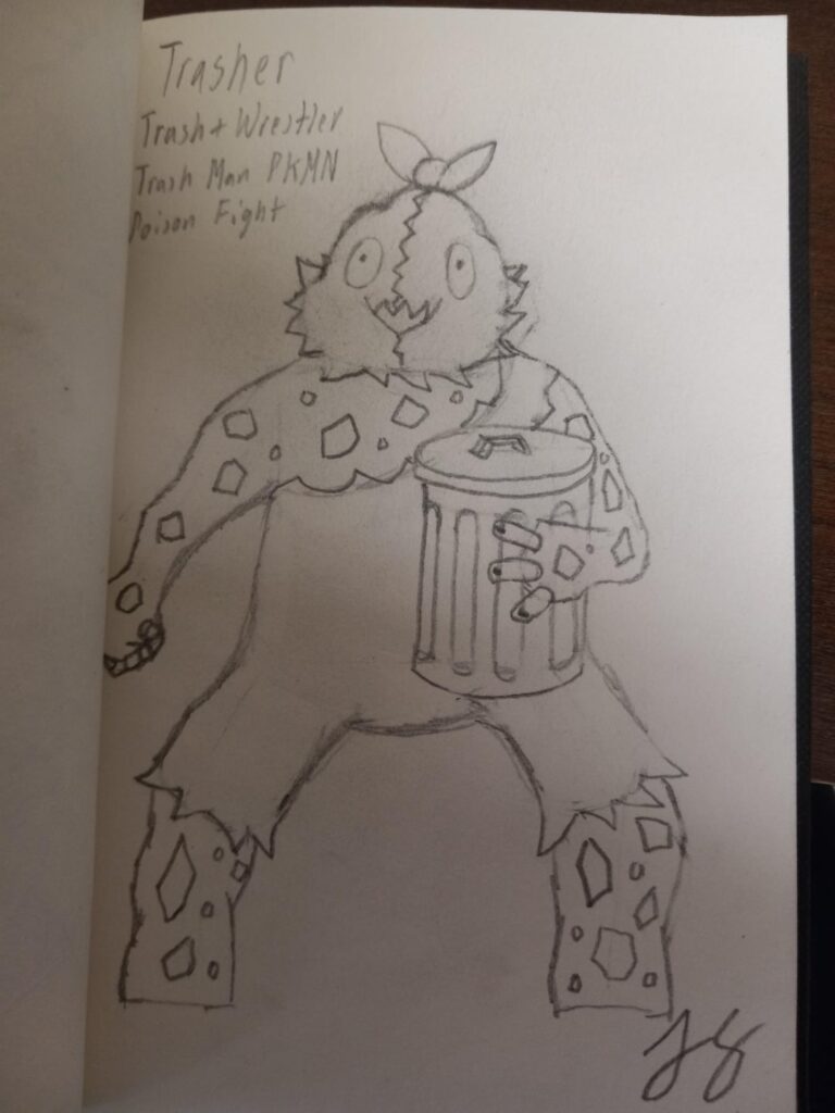 Trash Man Fakemon