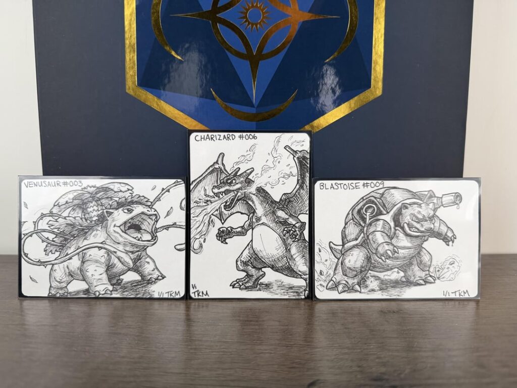 ACEO Pokemon Illustrations