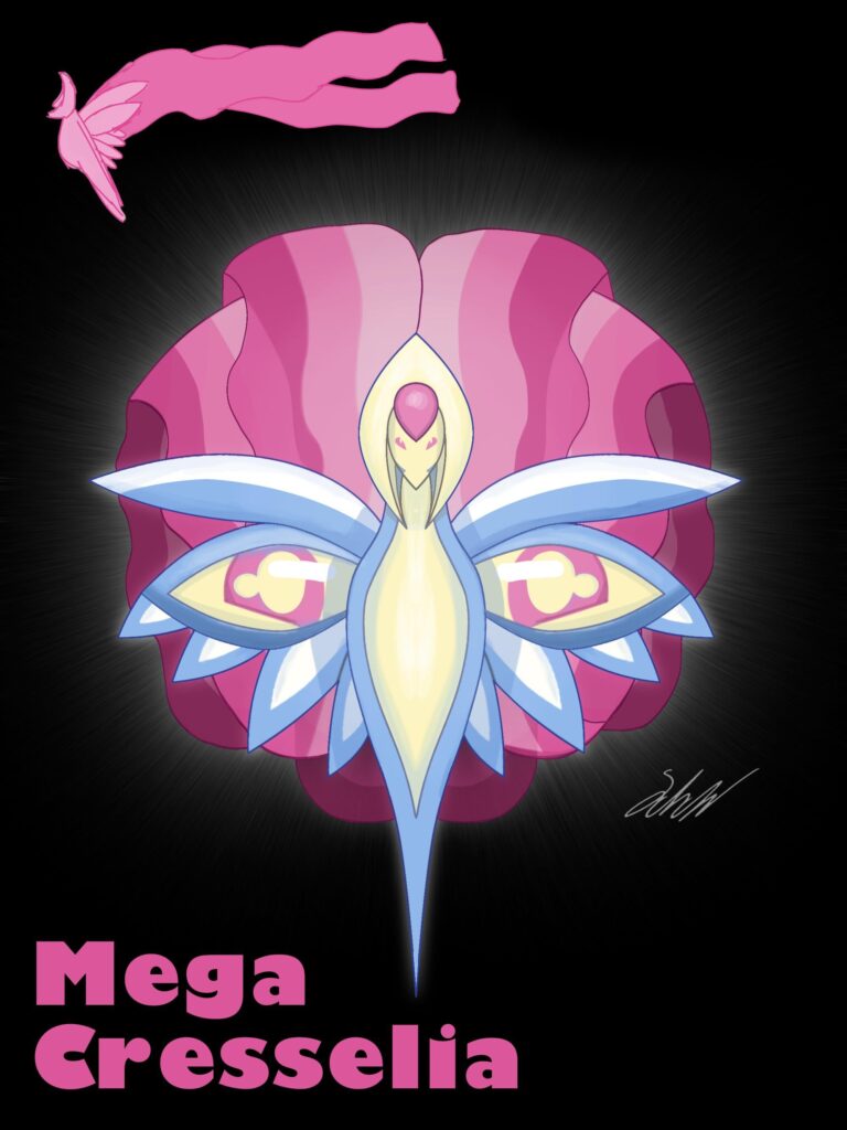 Since Darkrai gets all the love. Mega Cresselia