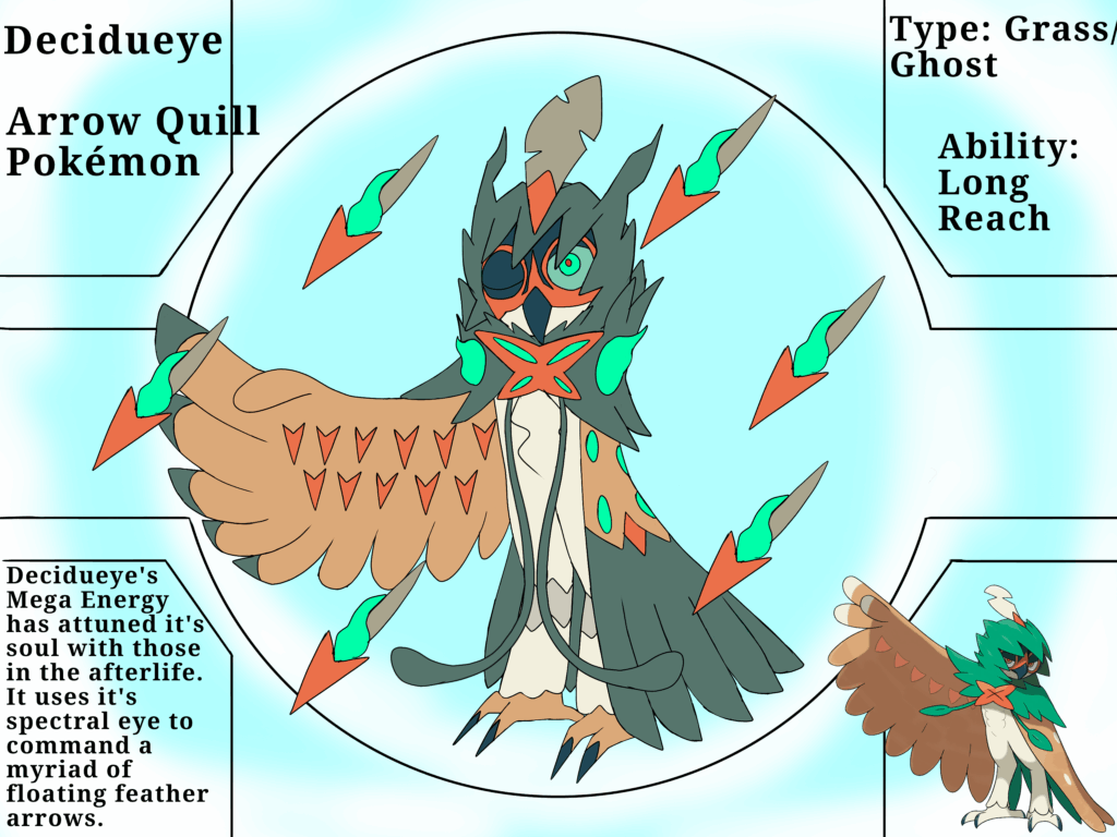 Mega Month Day 28: Mega Decidueye