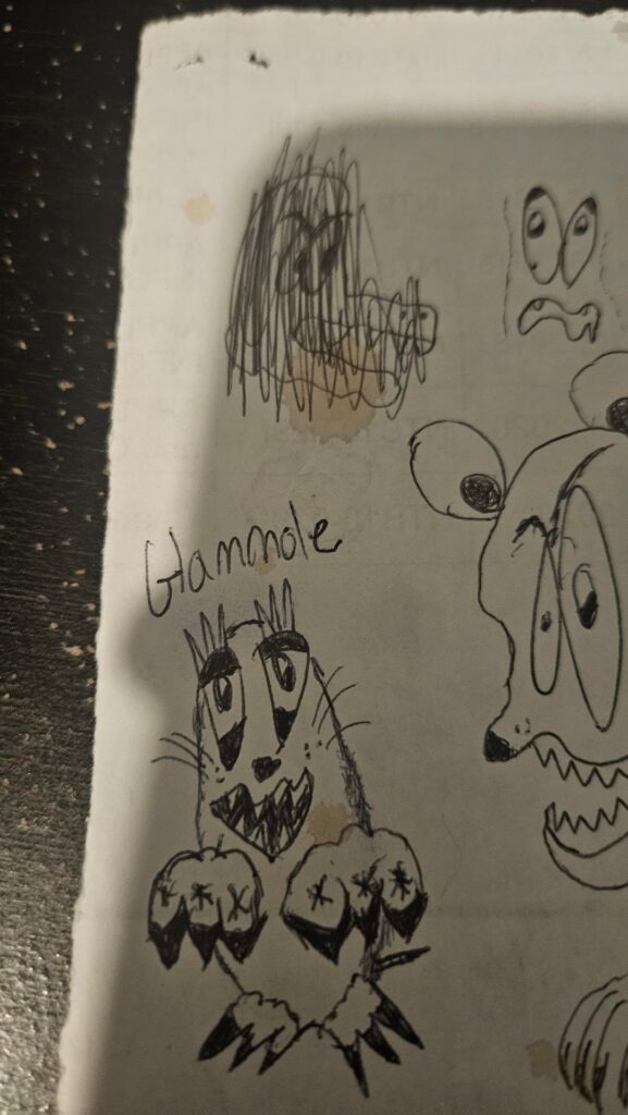 Glammole: the "Pretty Nails" Pokemon