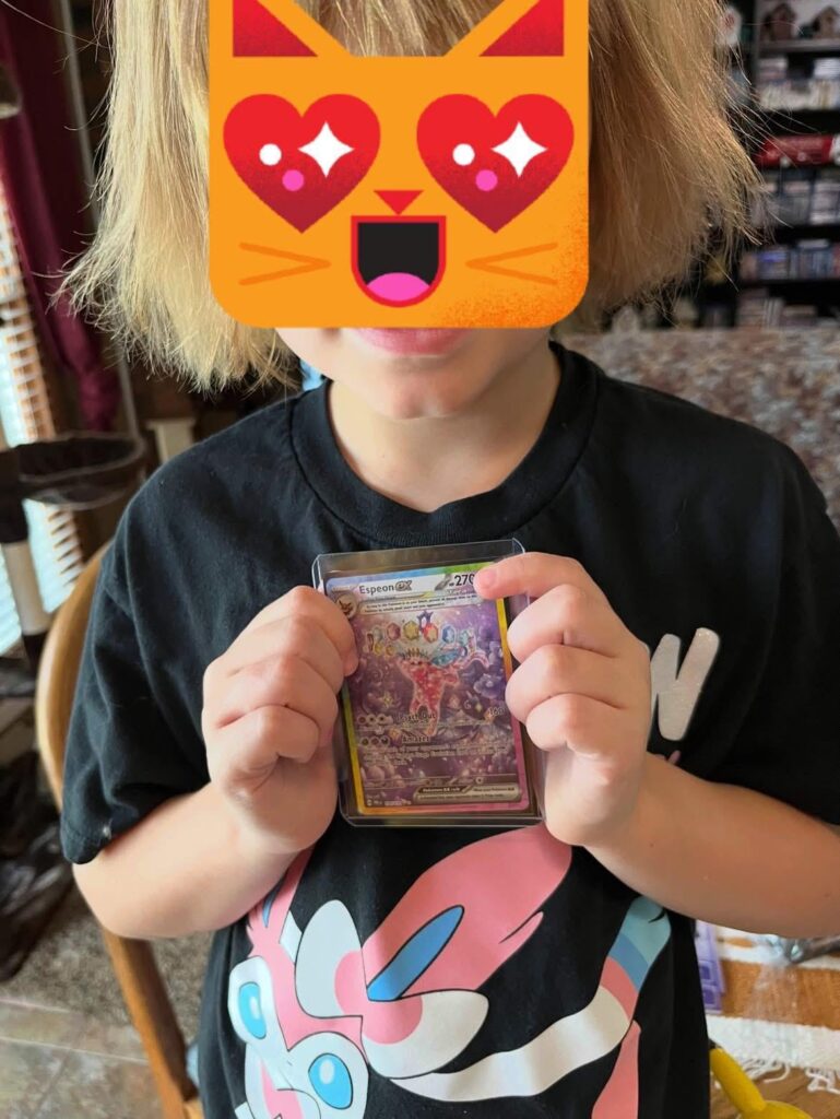 My daughter traded for her Mew and it got stolen