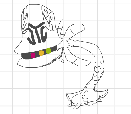 Cradieehem (CROSSIL, Psychic/Grass)