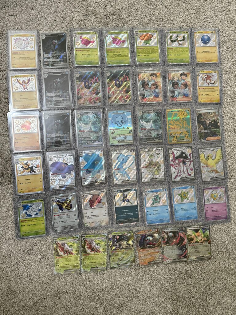 Hits from 5 Paldean Fates iron treads boxes!