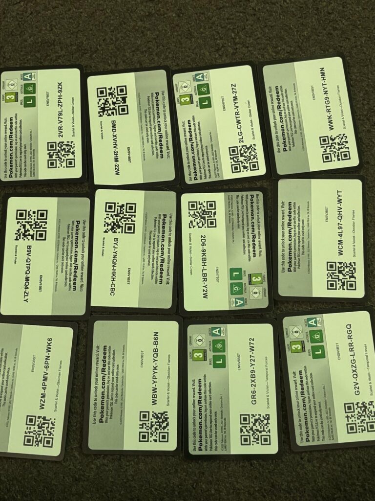Code cards