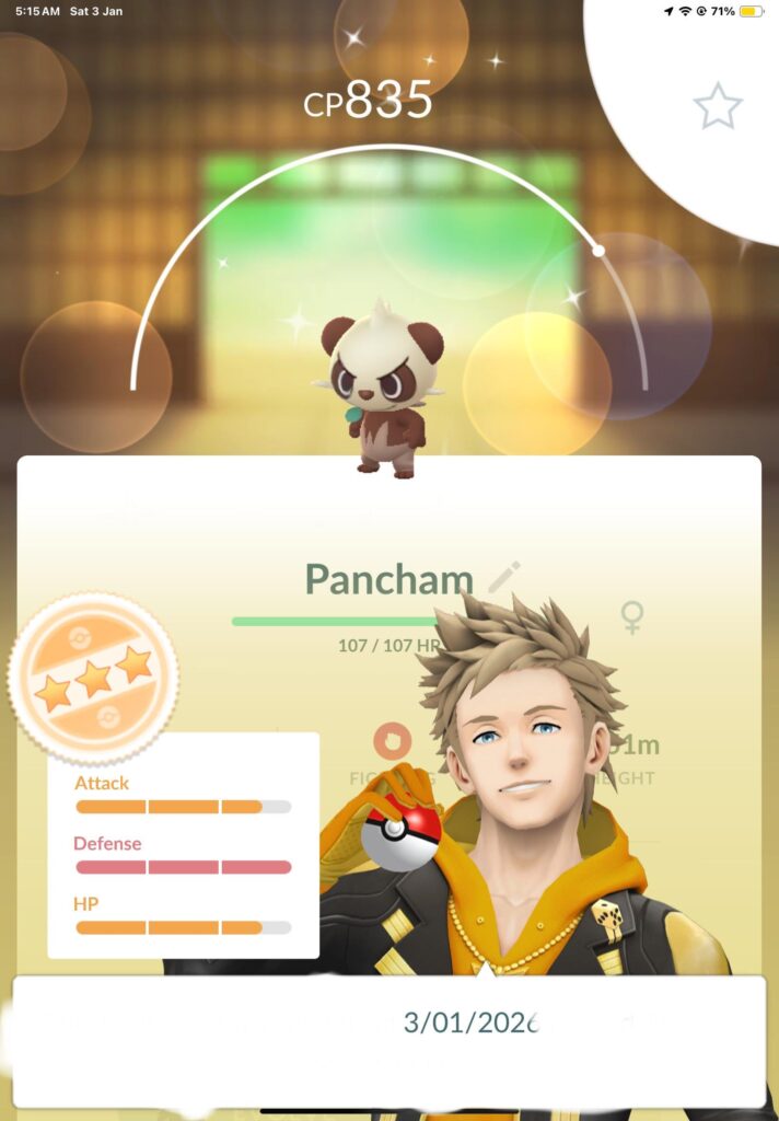 New player, First shiny!