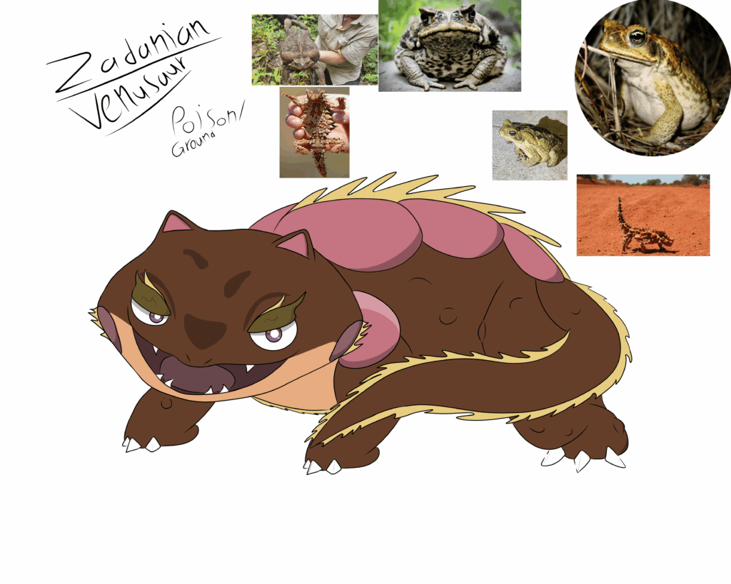 My Venusaur regional variant :]