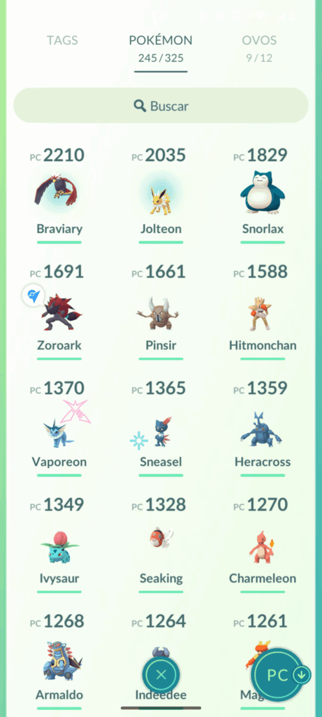 Comecei a jogar faz duas semanas