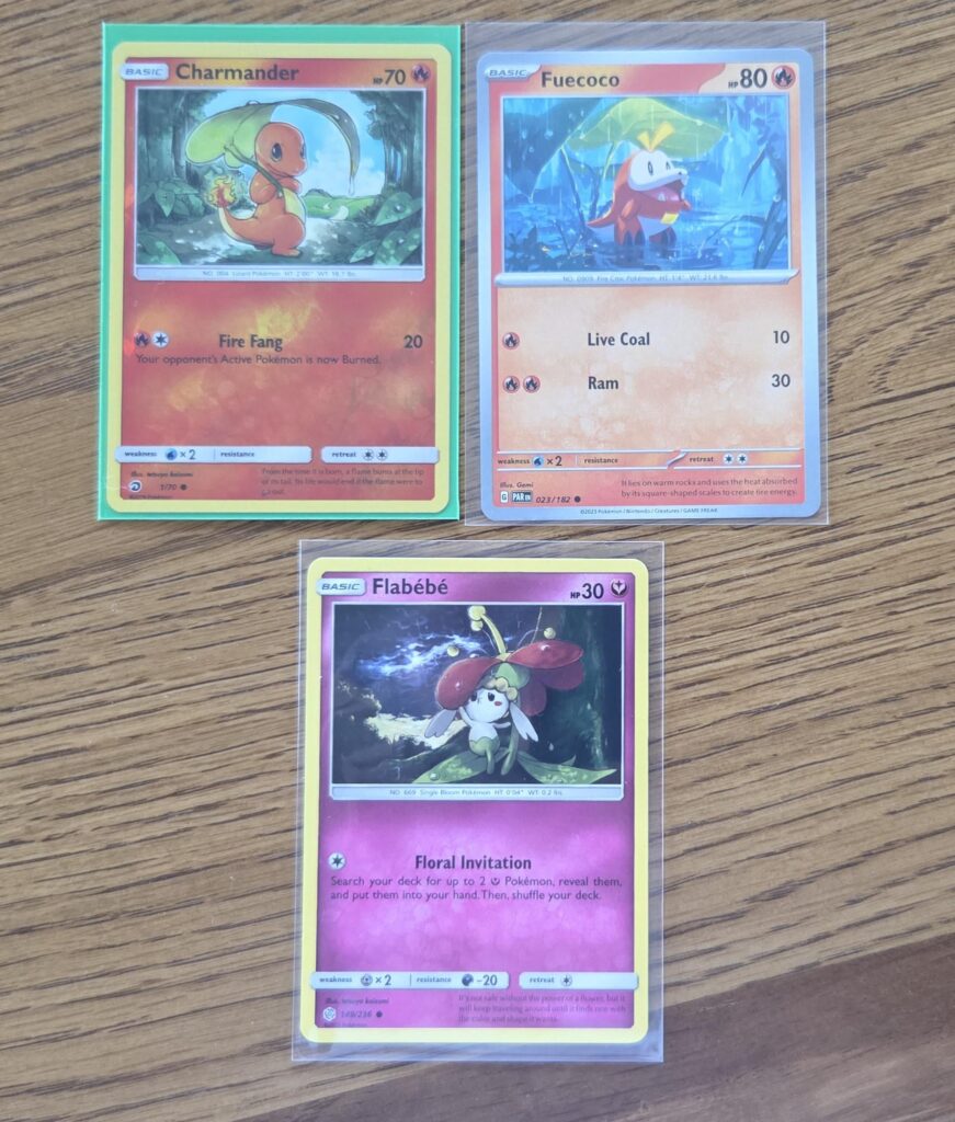 Looking for other cards that have this vibe. (Hiding under nature from the weather)