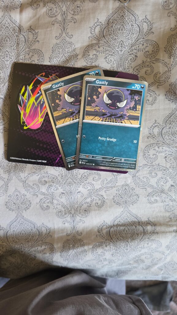 Blister pack had two promos.