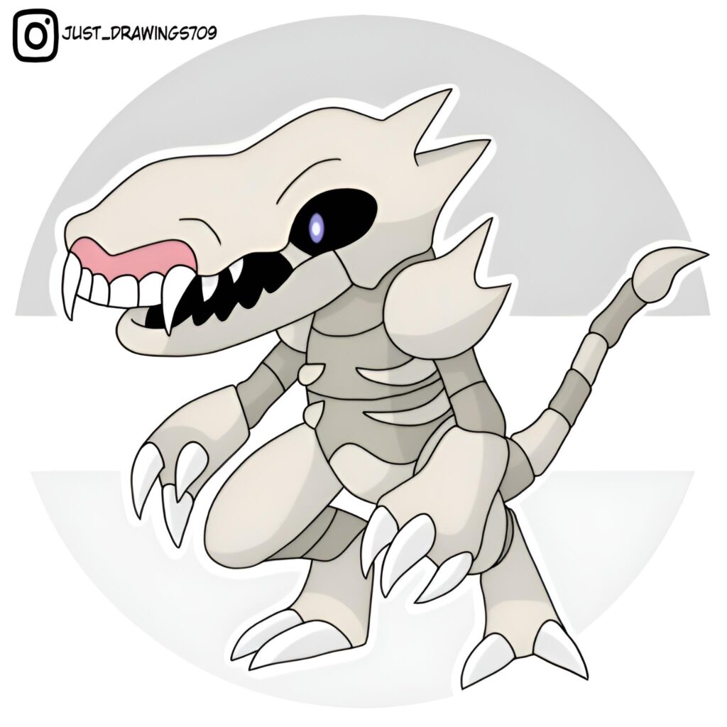 Skelattack: The Skeleton Pokemon