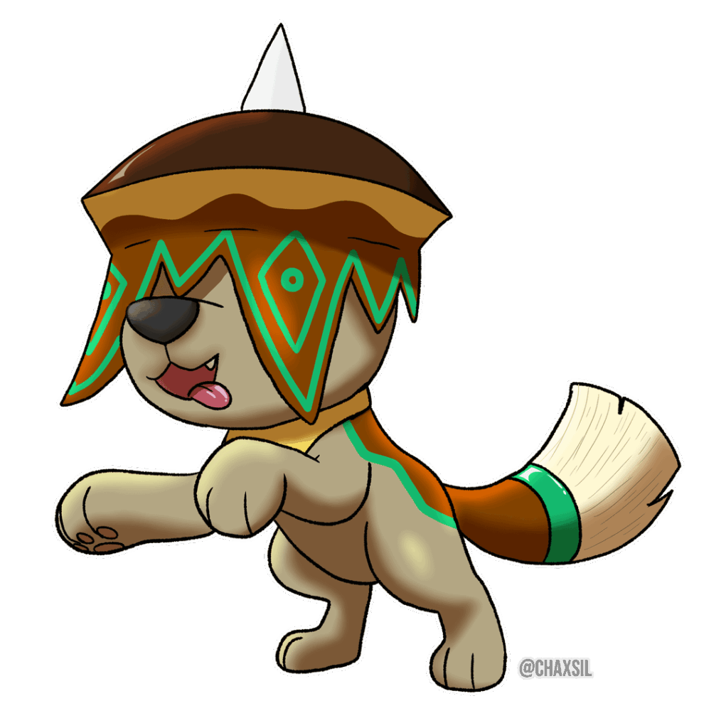 Dirco excavator dog Pokémon