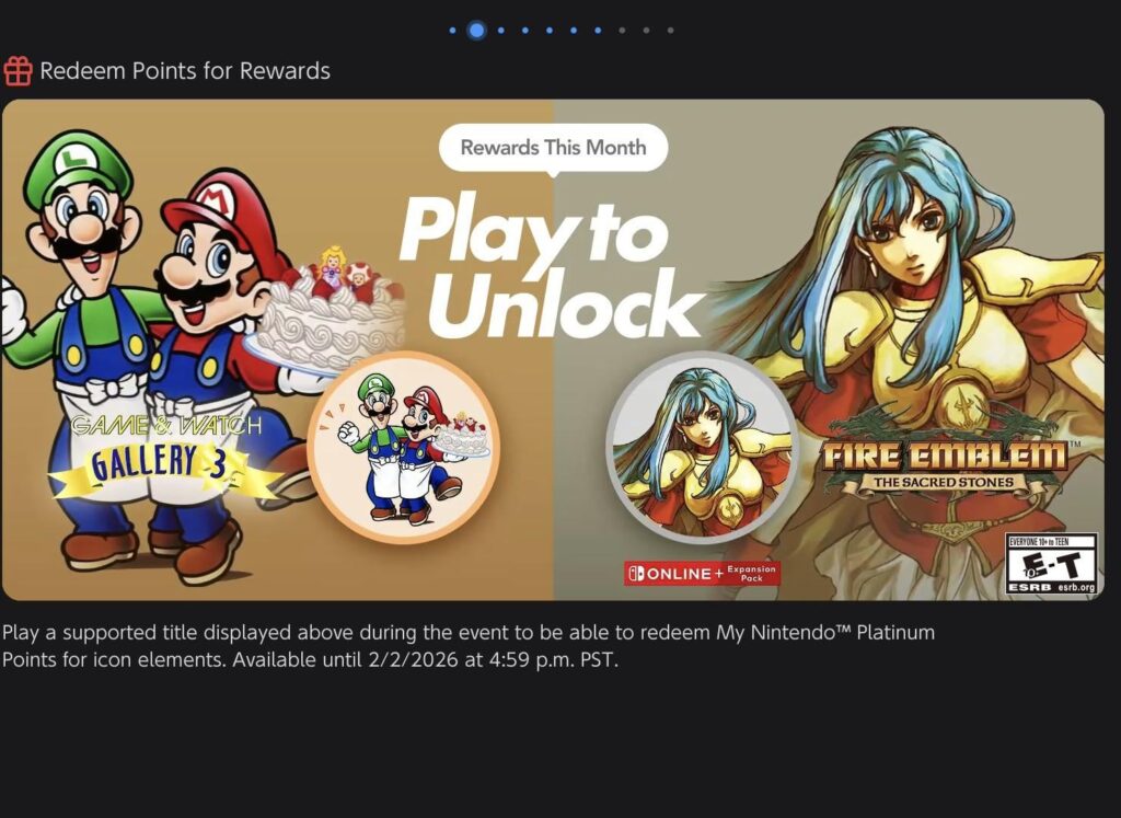 Game and Watch and Fire Emblem NSO Icons are now Available!