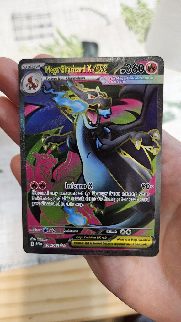 My girlfriend opened a box of Phantasmal Plays, and this was one of the pulls in the few first packs
