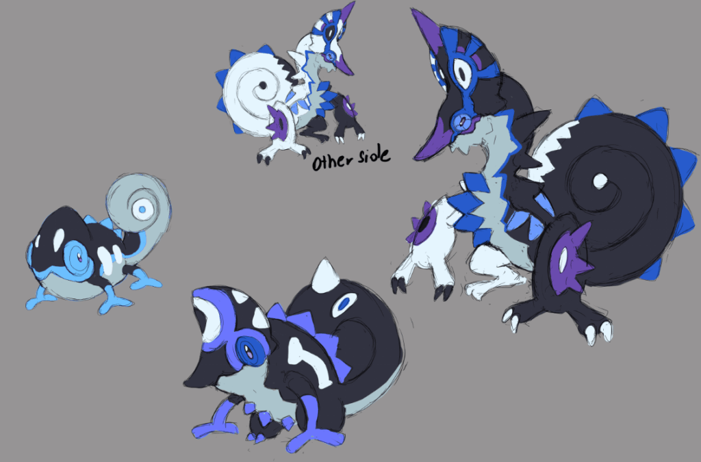 Dark Ghost Type Chameleons for South Africa region