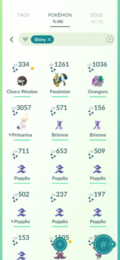 I have so many Shinies! Which do you like the most?