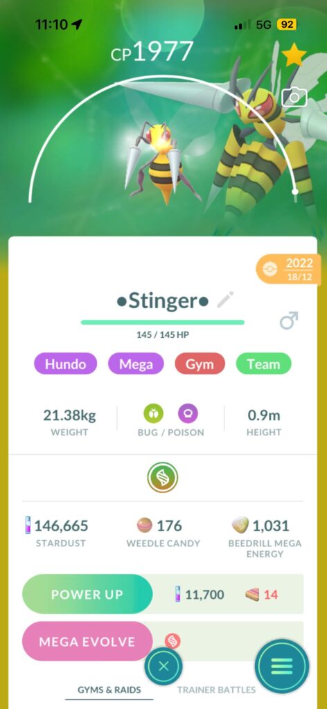 best buddy removed from a pokemon?