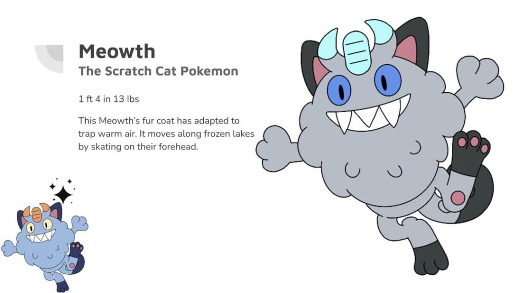 Regional Variant of Meowth