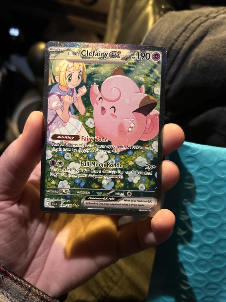 Pulled from a sleeved booster pack