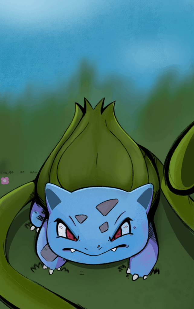 Bulbasaur, ivysaur and venasaur!