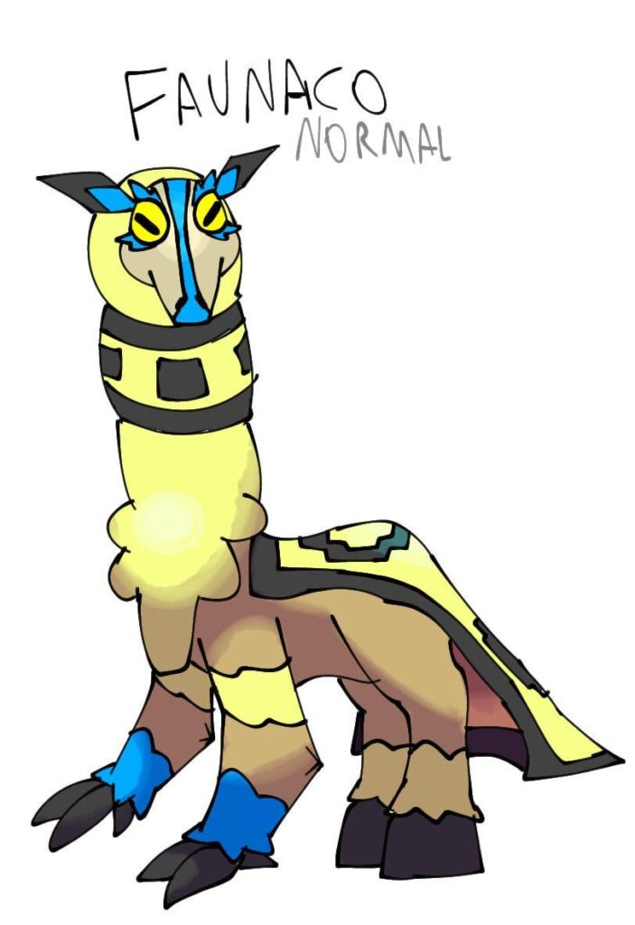 Faunaco The variable fauna pokemon