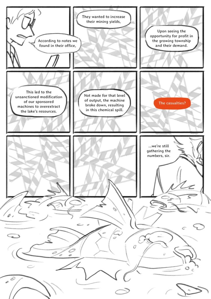 A futile effort - A pre-XY Lysandre-centric comic (OC) CW for Pokemon death