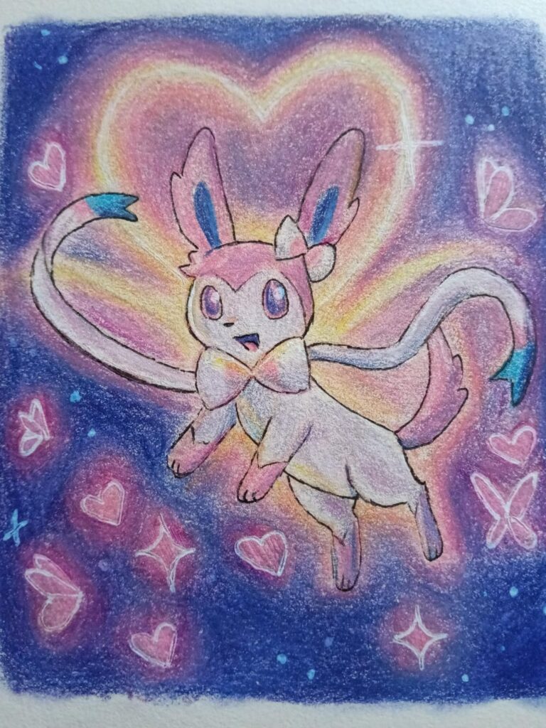 My Sylveon fanart :3