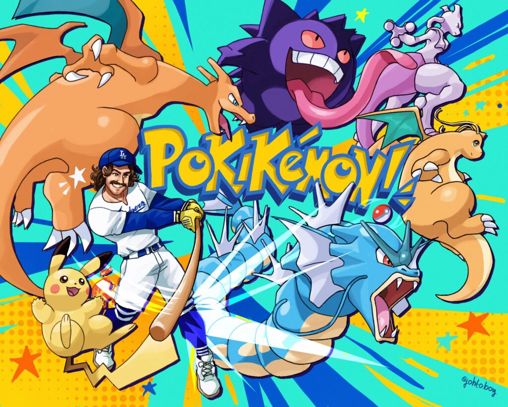 Any baseball fans? Sharing a commission I got to do for Los Angeles dodgers player Kike Hernandez as a trainer