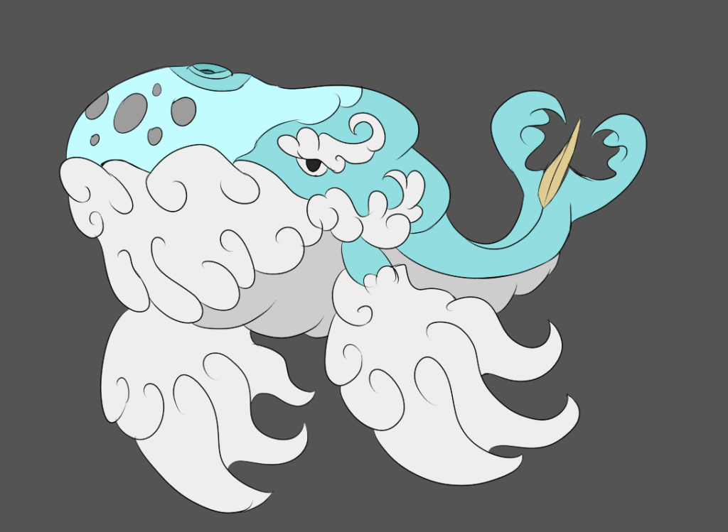 Water/flying fakemon