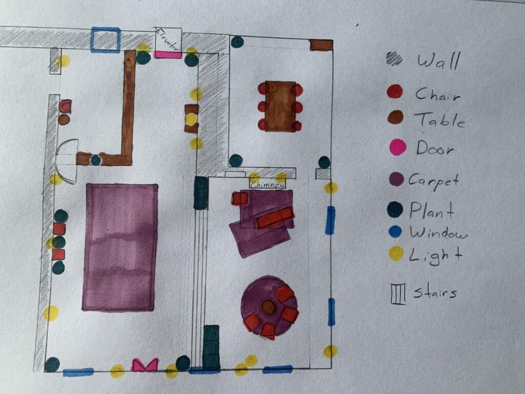 Hotel Z floor plan