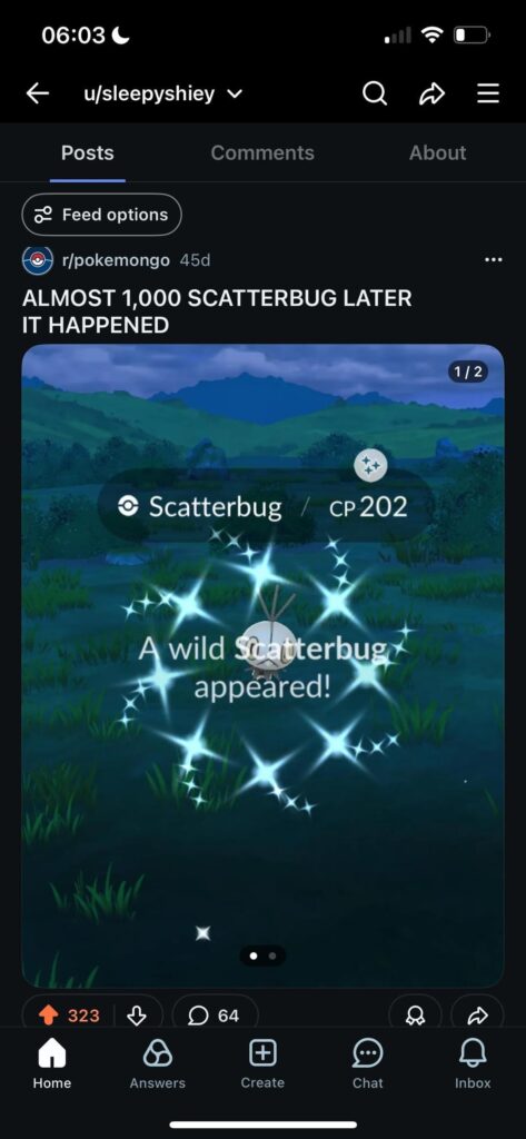 Lore update to my bug discovery 45 days ago. I guess it triggered a streak of luck