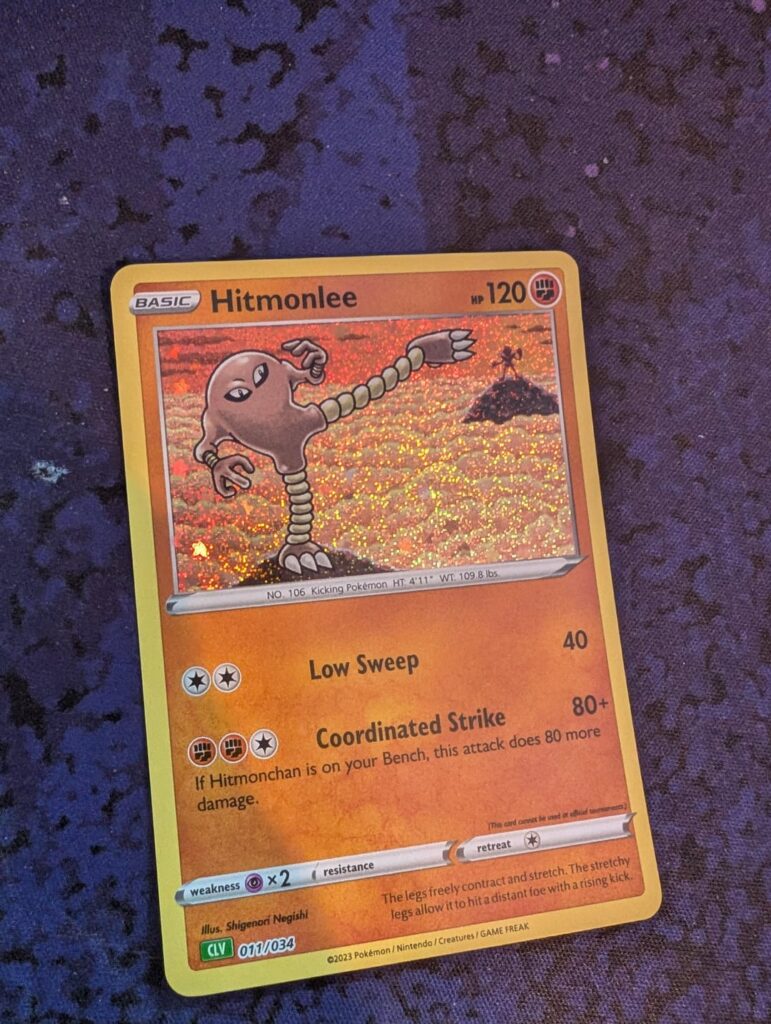 My favourite Hotmonchan and Hitmonlee cards.