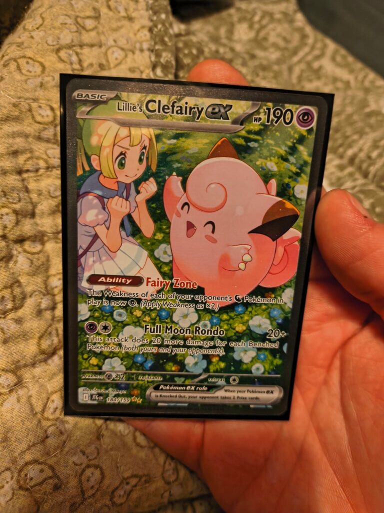 Pulled this Clefairy card (pack fresh) what is this crease like bit on the back? Unlucky pull?