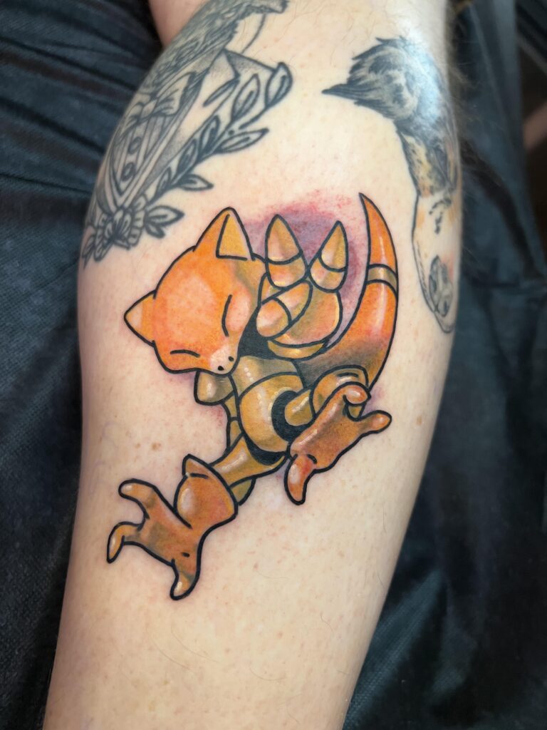 Abra I got to tattoo today