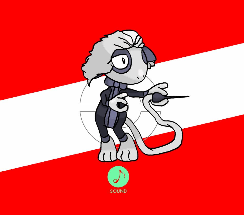 Servusean Smeargle, Early route bird line, and Servusean HootHoot and Noctowl.