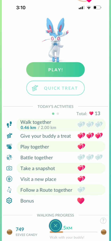 When did they change the buddies stats back from all 3*?