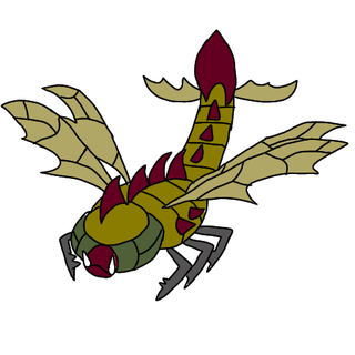 Zymurian Yanmega (Bug/Dragon type)