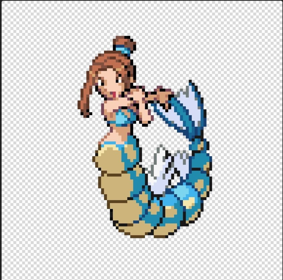 Some respites I made of pokemon/human hybrids (OC)