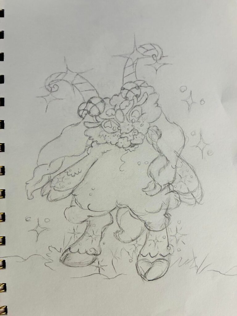 Some Christmas Pokémon Kambi,Stampus,and the female variant of Stampus