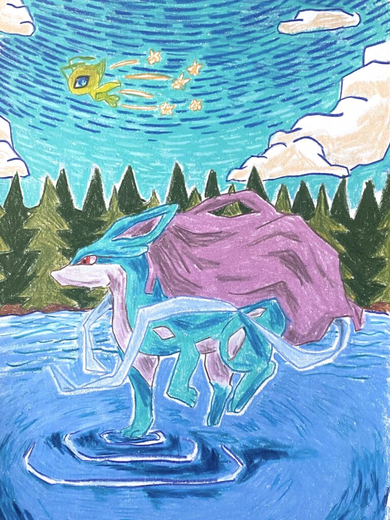 A Pokémon 4 Ever themed doodle✌️