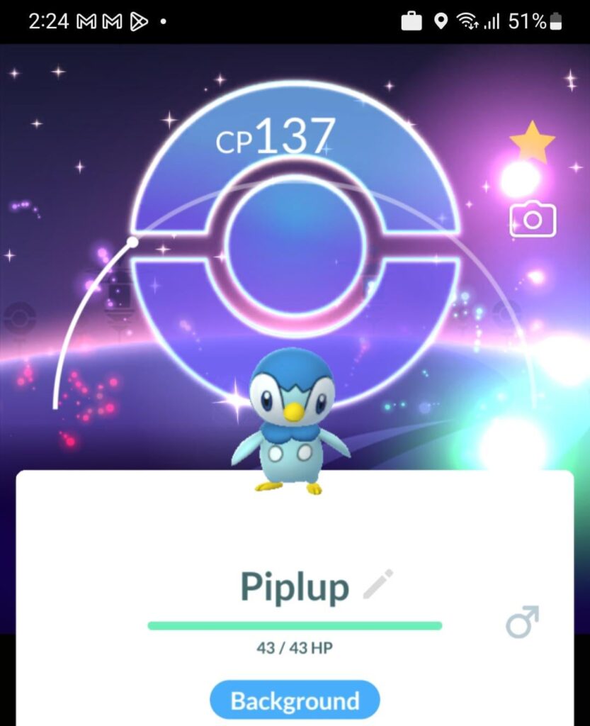 Piplup Special background