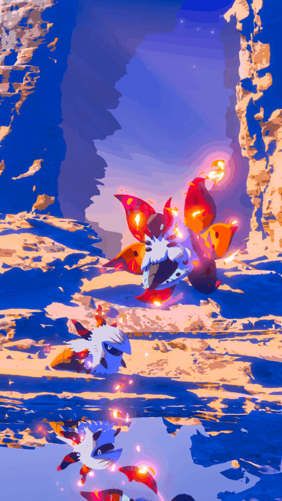 Larvesta & Volcarona Art [OC]