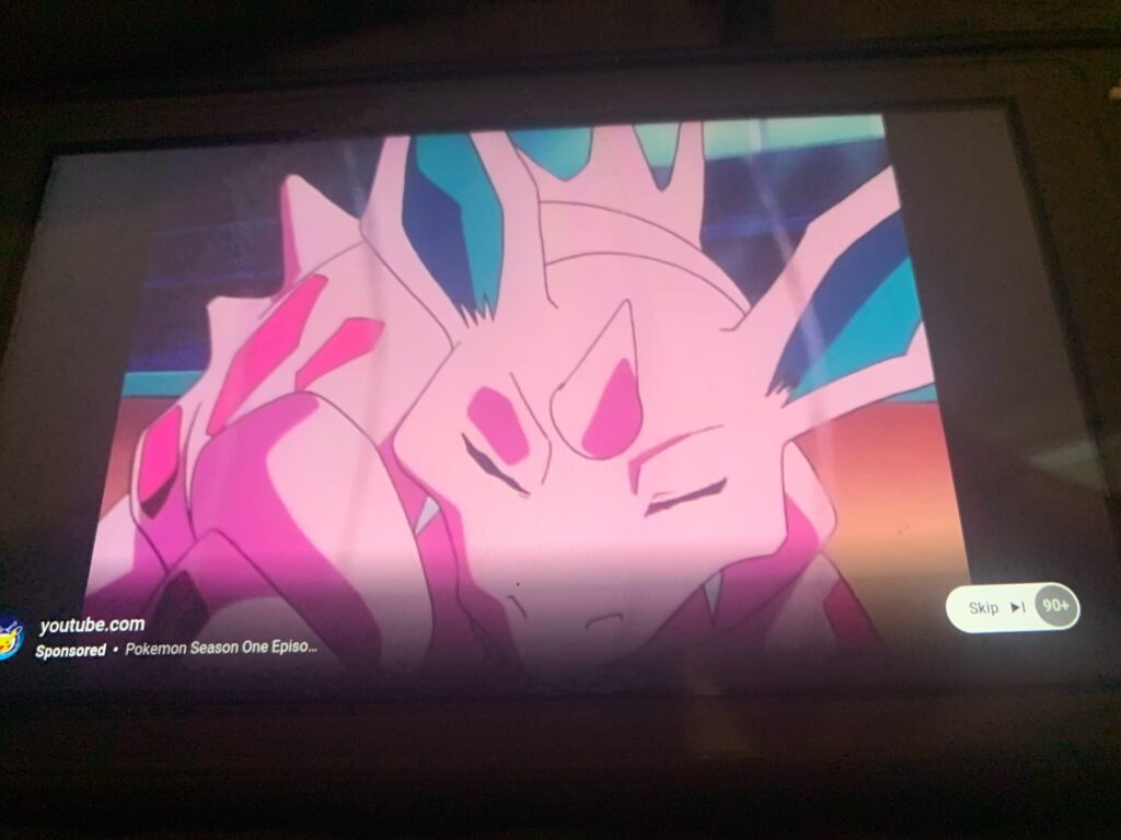 YouTube add is showing a full episode.