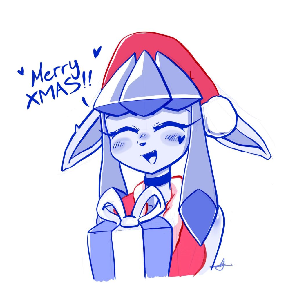 Glaceon wishes you happy holidays!! ✨