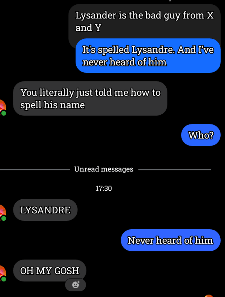 My 12yo just got PLZA for Christmas. He's already played and beat X a couple years ago. He messaged me while I was at work and I had a little fun trolling him