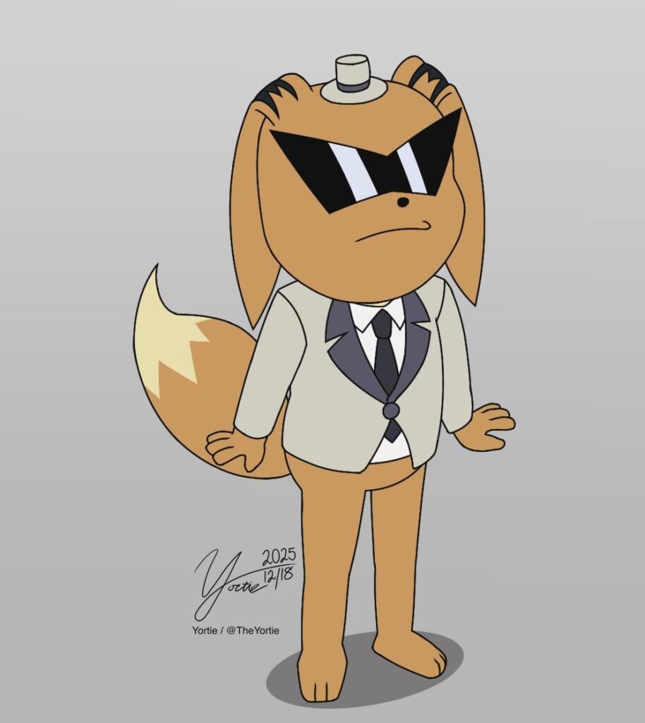Secret Agent Eevee [OC]