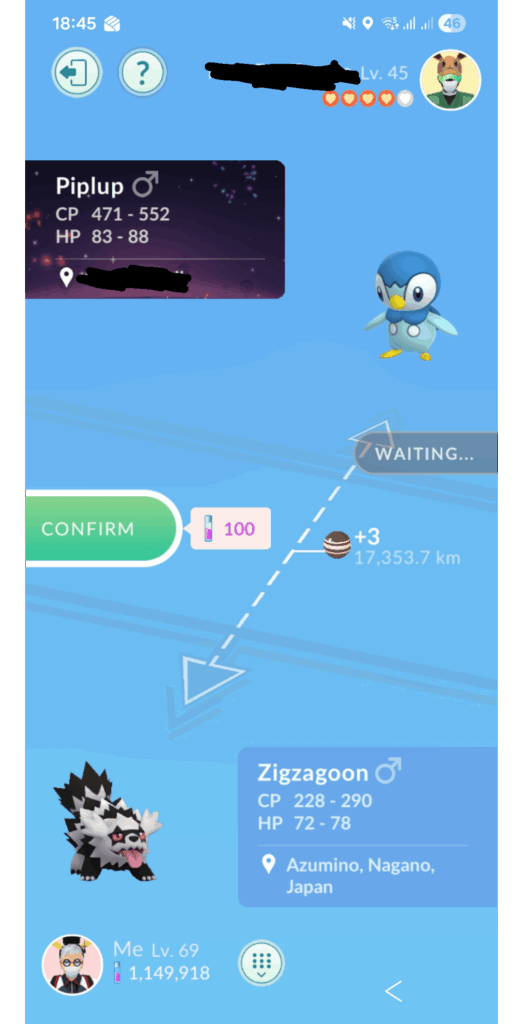 First time seeing the background in the Trading page