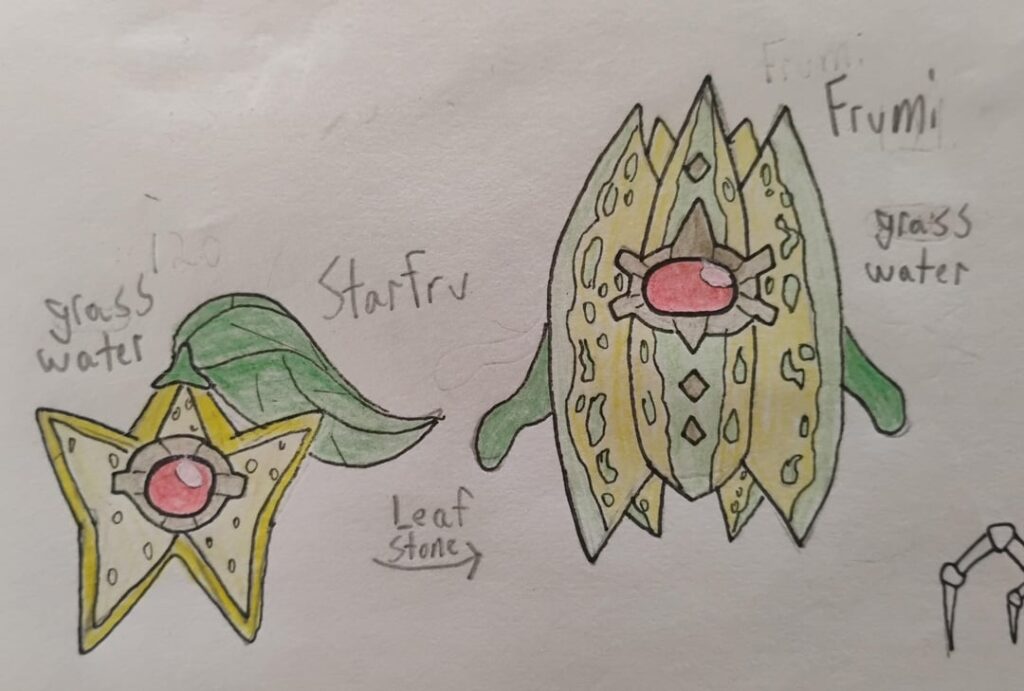 I love drawing grass types so here's a few goobers I've drawn recently :D (oc)